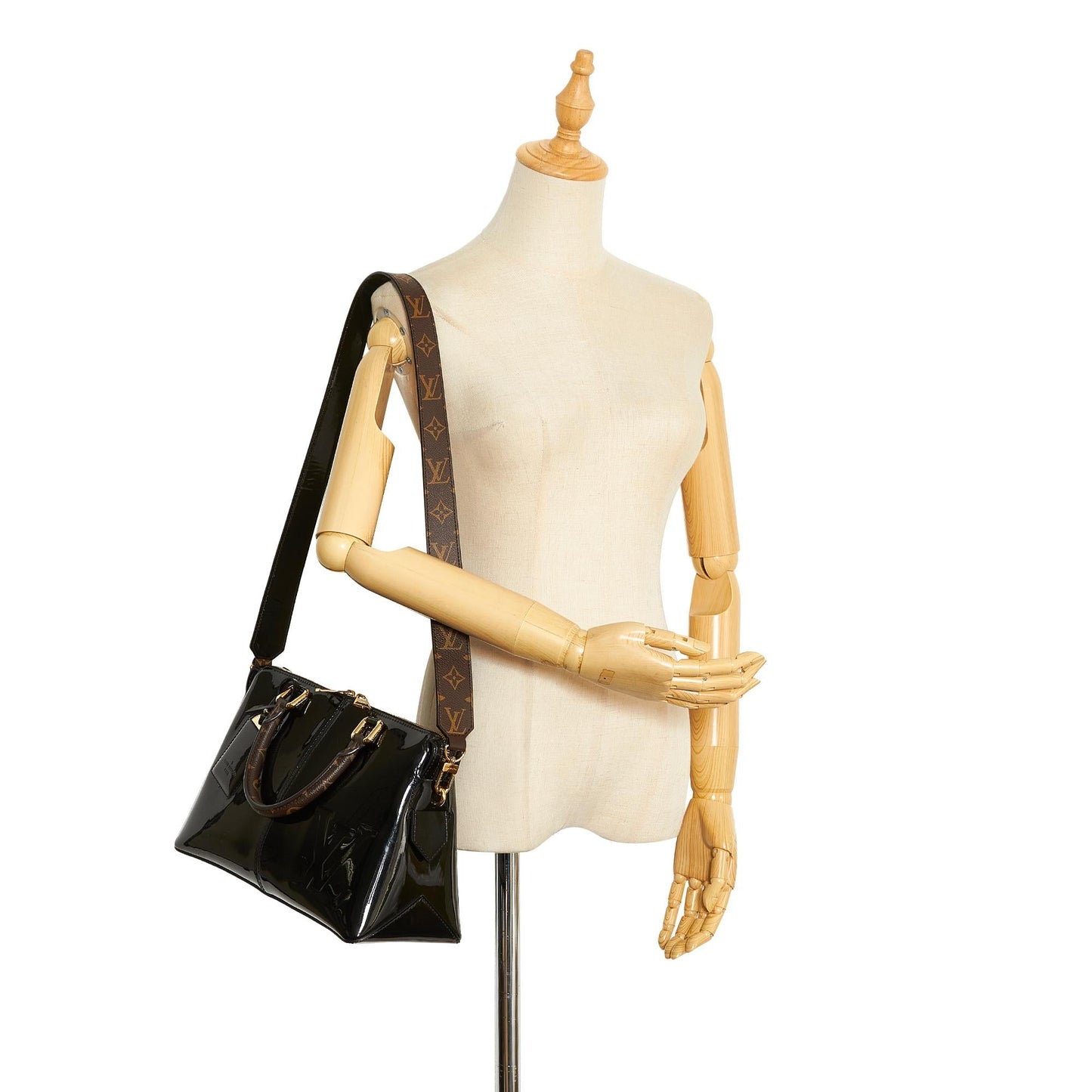 Louis Vuitton Vernis Miroir Tote (SHG-3cK7yd)