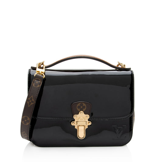 Louis Vuitton Miroir Vernis Monogram Canvas Cherrywood BB Shoulder Bag