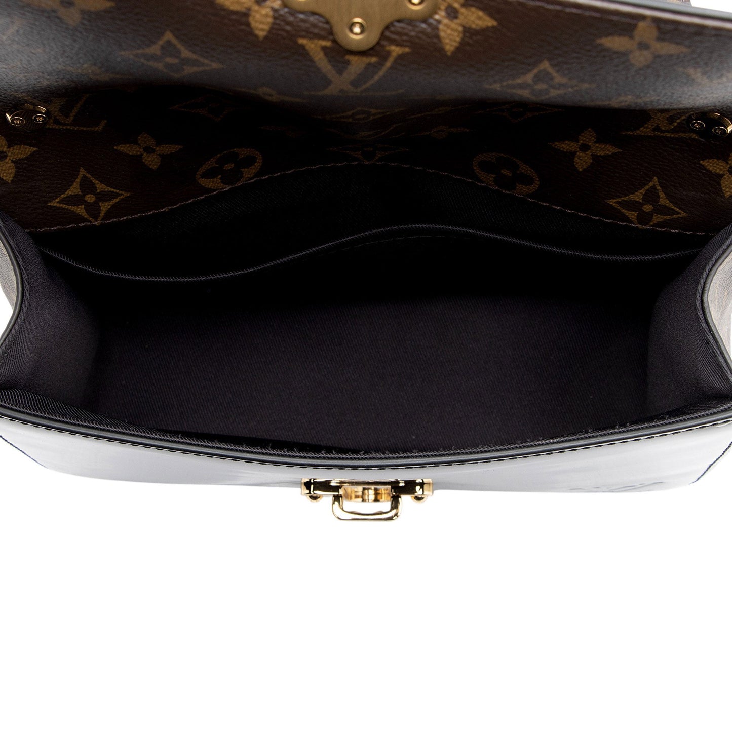 Louis Vuitton Miroir Vernis Monogram Canvas Cherrywood BB Shoulder Bag
