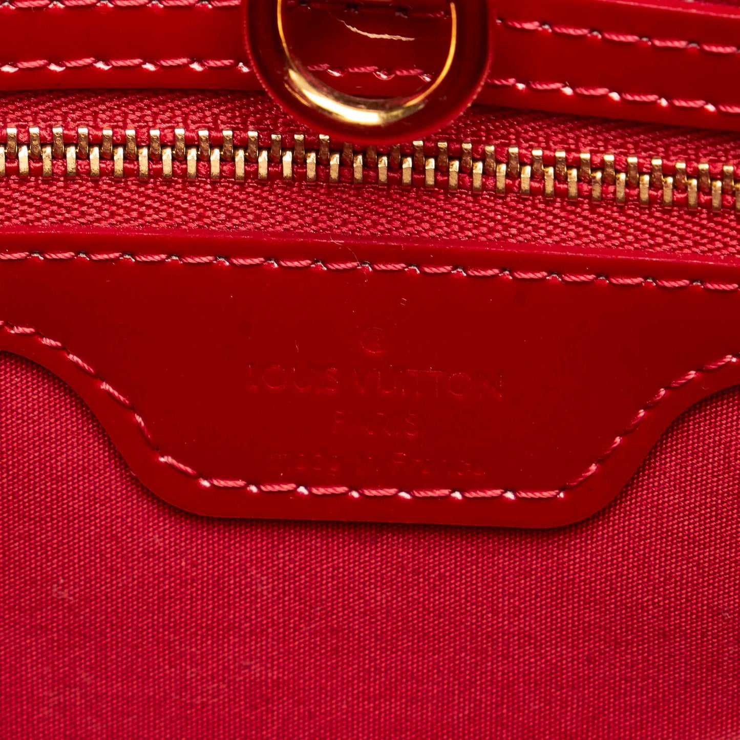Louis Vuitton Vernis Rayures Wilshire PM (SHG-30156)