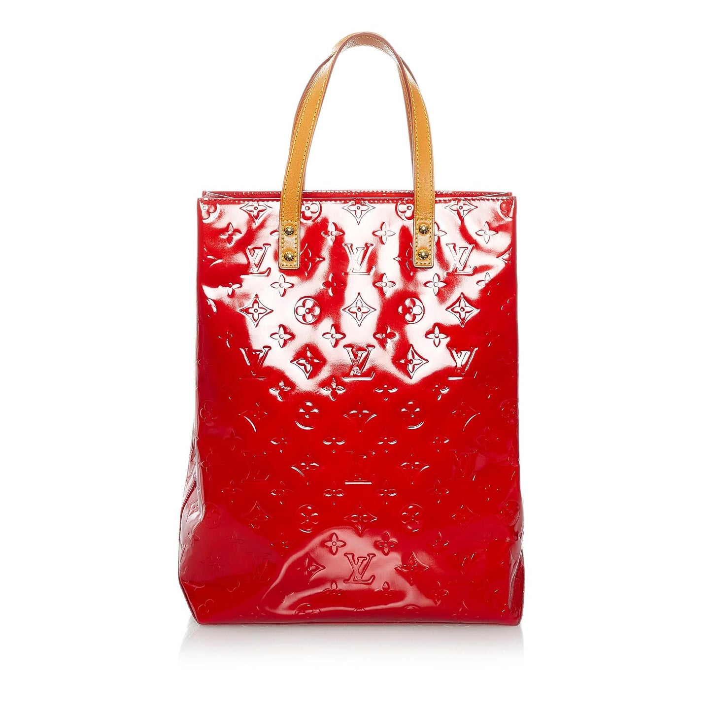 Louis Vuitton Vernis Reade MM (SHG-29780)