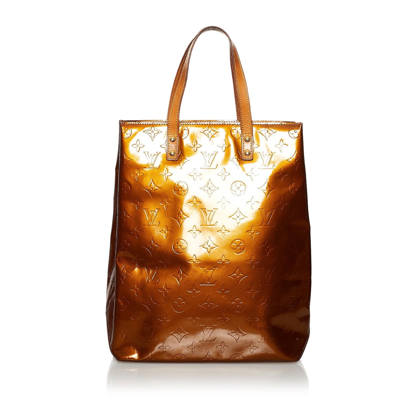 Louis Vuitton Vernis Reade MM (SHG-29890)