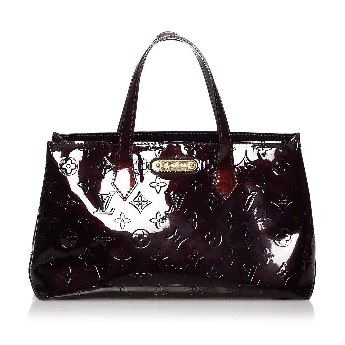 Louis Vuitton Vernis Wilshire PM (SHG-29709)