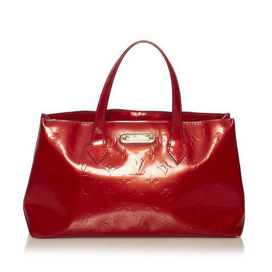 Louis Vuitton Vernis Wilshire PM (SHG-29888)