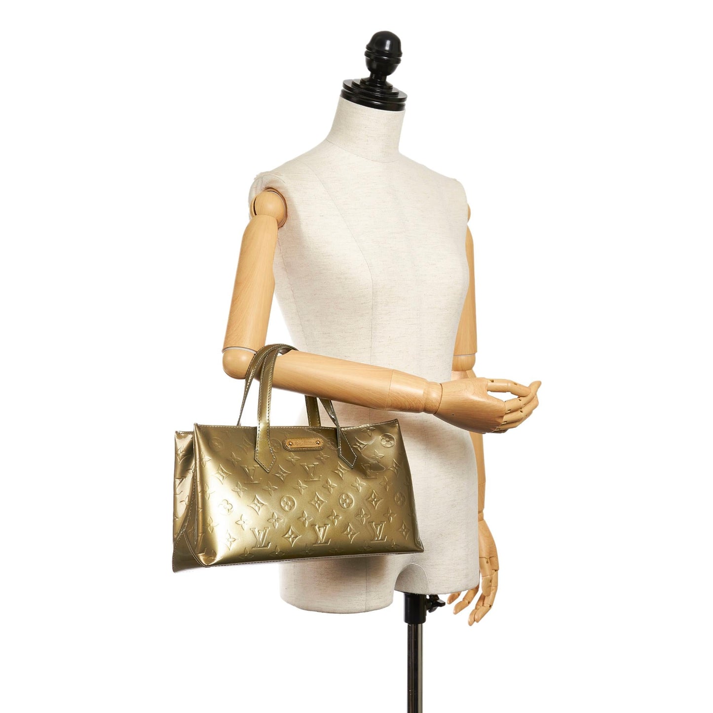 Louis Vuitton Vernis Wilshire PM (SHG-30226)