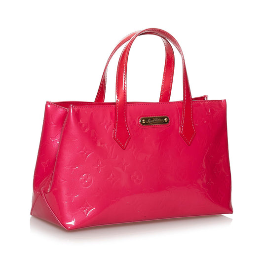 Louis Vuitton Vernis Wilshire PM (SHG-30249)