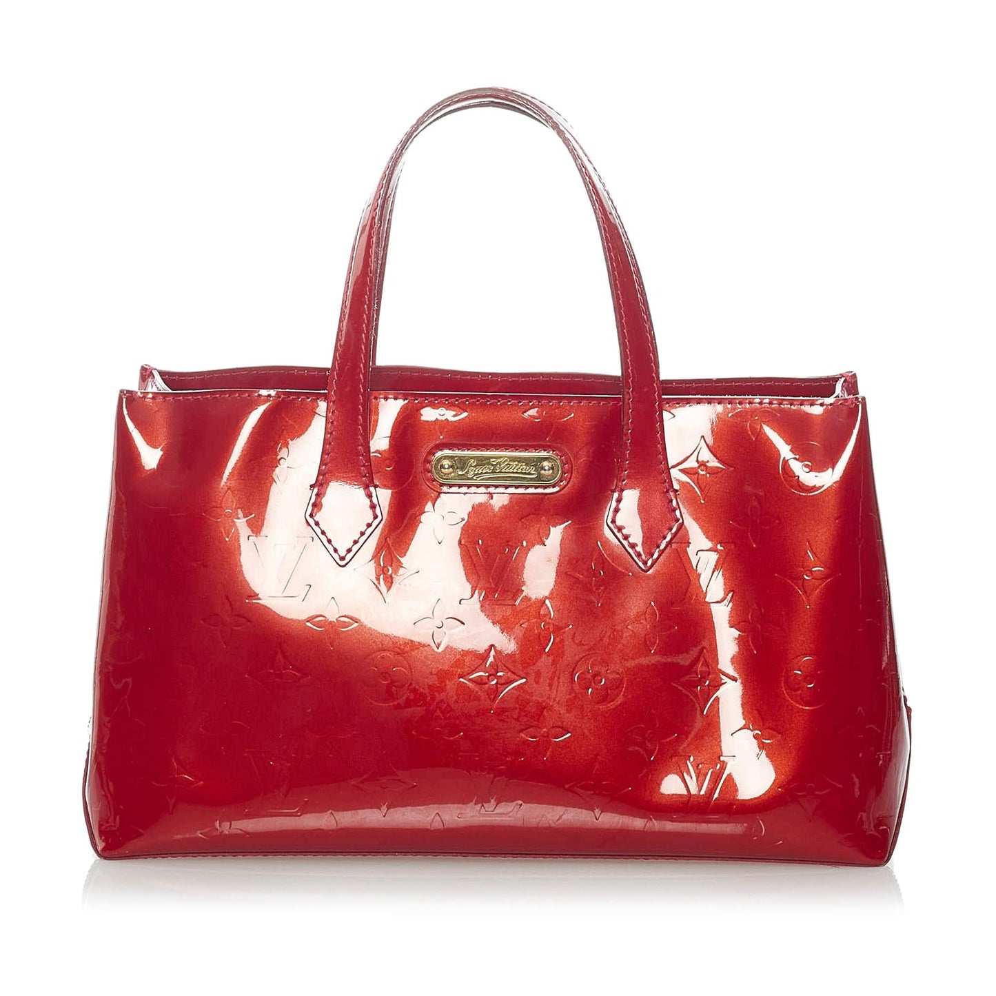 Louis Vuitton Vernis Wilshire PM (SHG-30831)