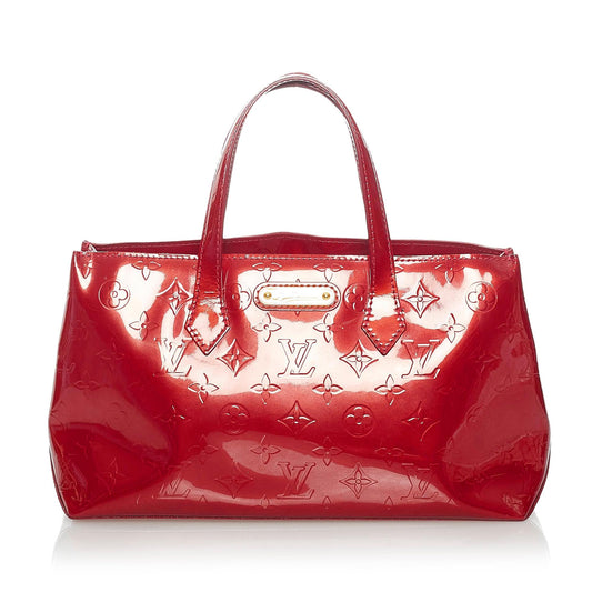 Louis Vuitton Vernis Wilshire PM (SHG-33338)