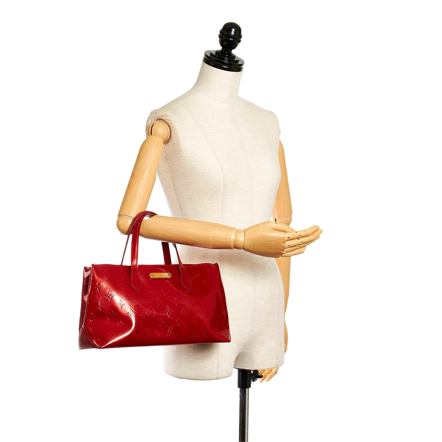 Louis Vuitton Vernis Wilshire PM (SHG-33338)