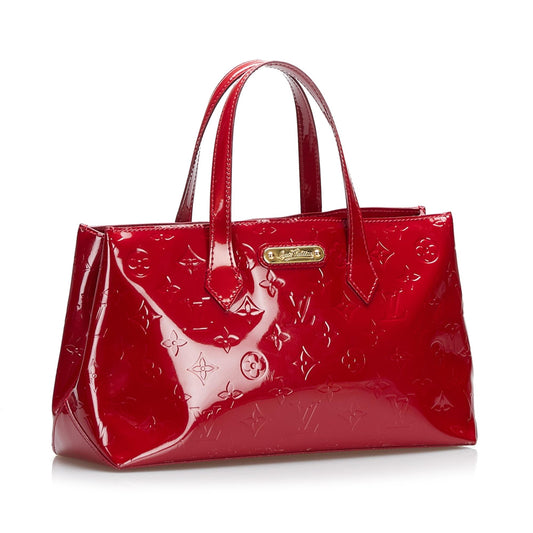 Louis Vuitton Vernis Wilshire PM (SHG-37011)