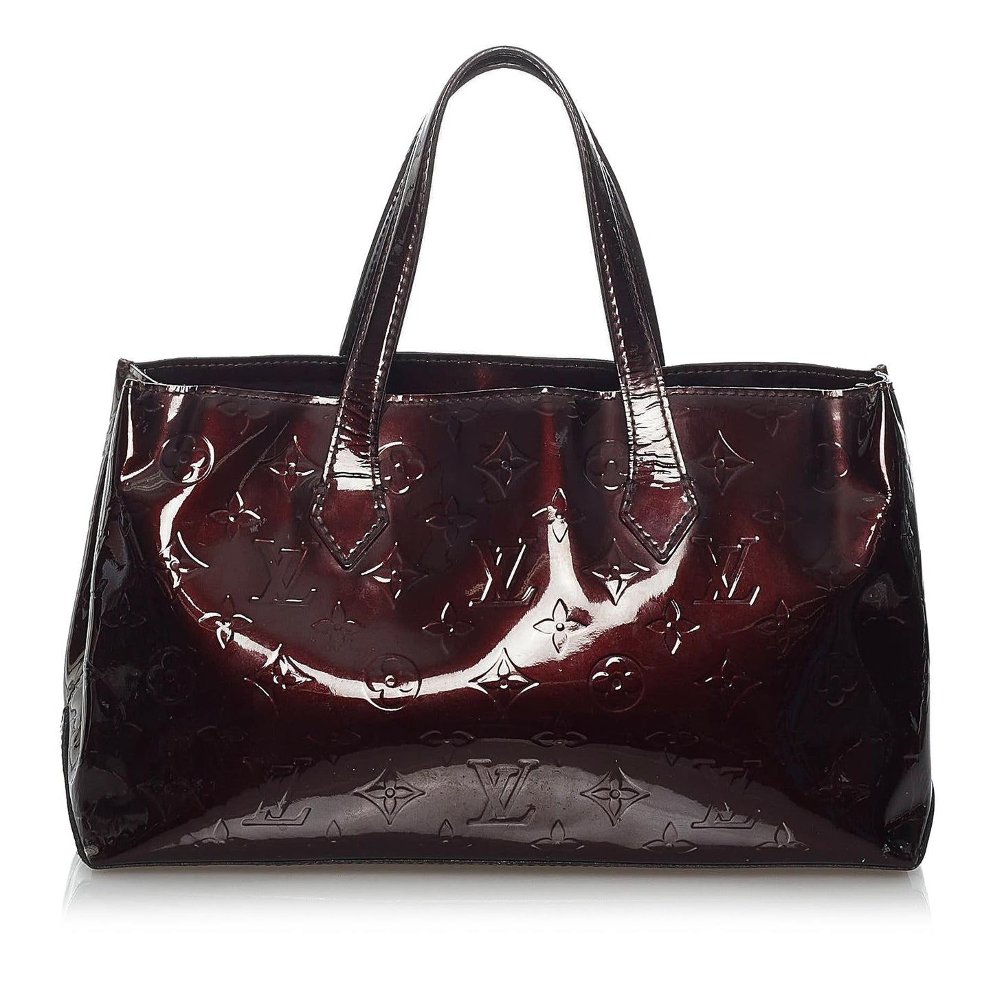 Louis Vuitton Vernis Wilshire PM (SHG-8BkLAD)