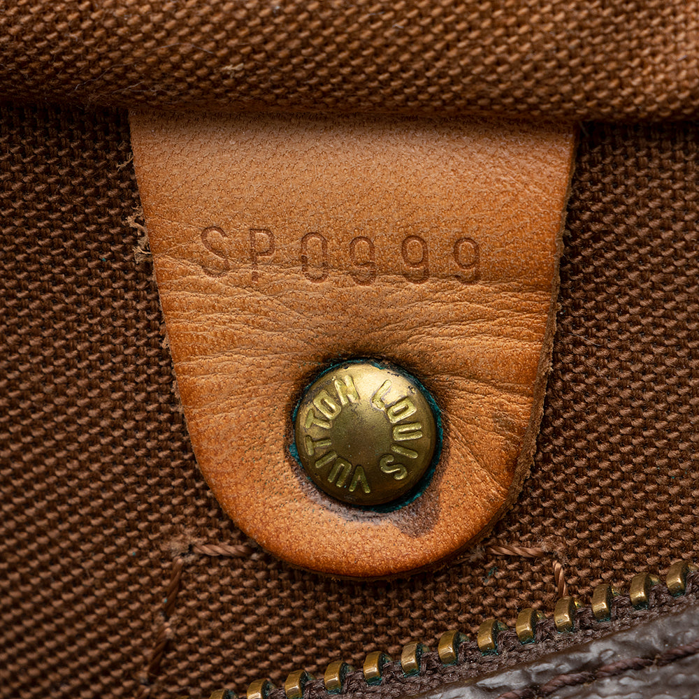 Louis Vuitton Vintage Monogram Canvas Speedy 30 Satchel -  (SHF-19537)