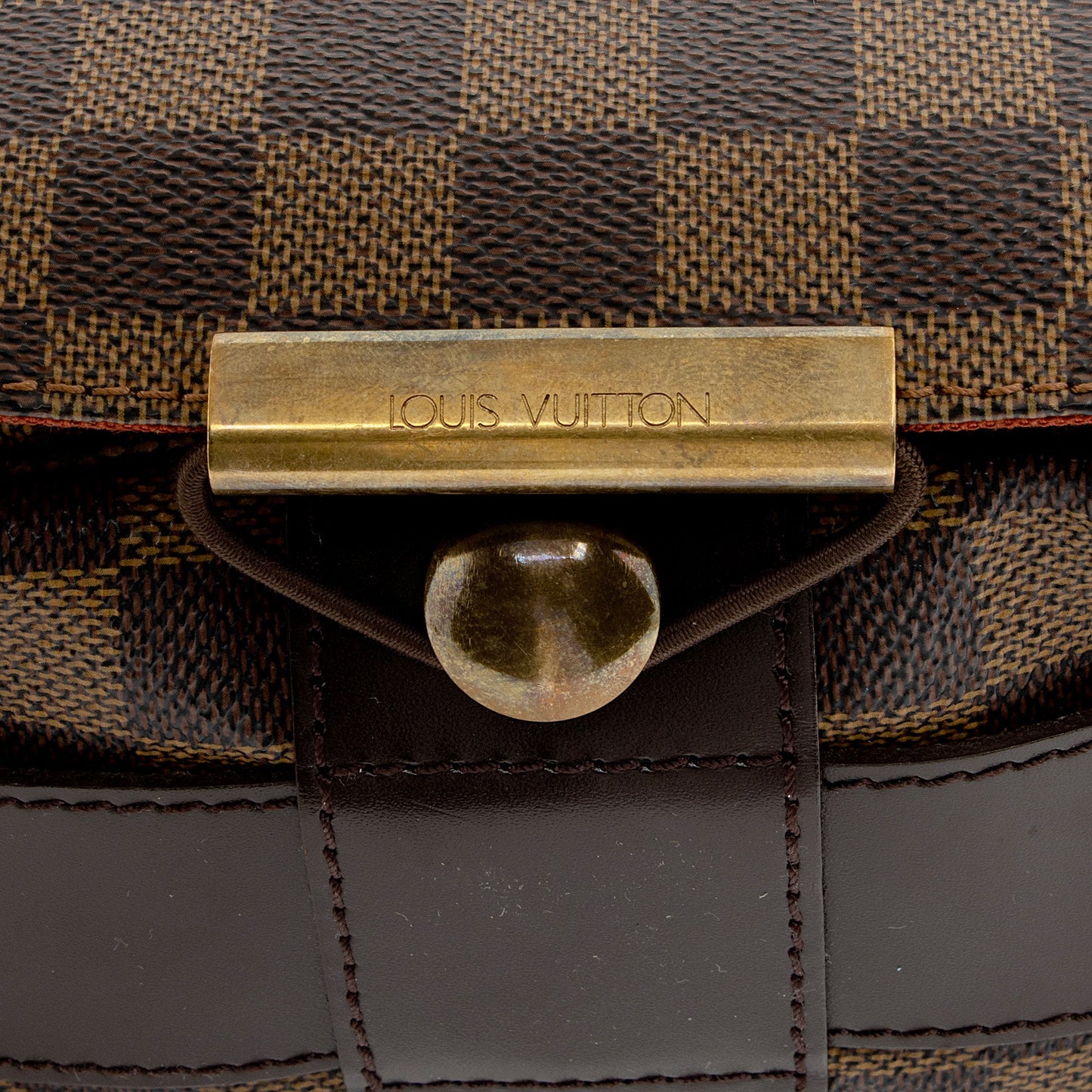 Louis Vuitton Vintage Damier Ebene Bastille Messenger (SHF-u39zmD)