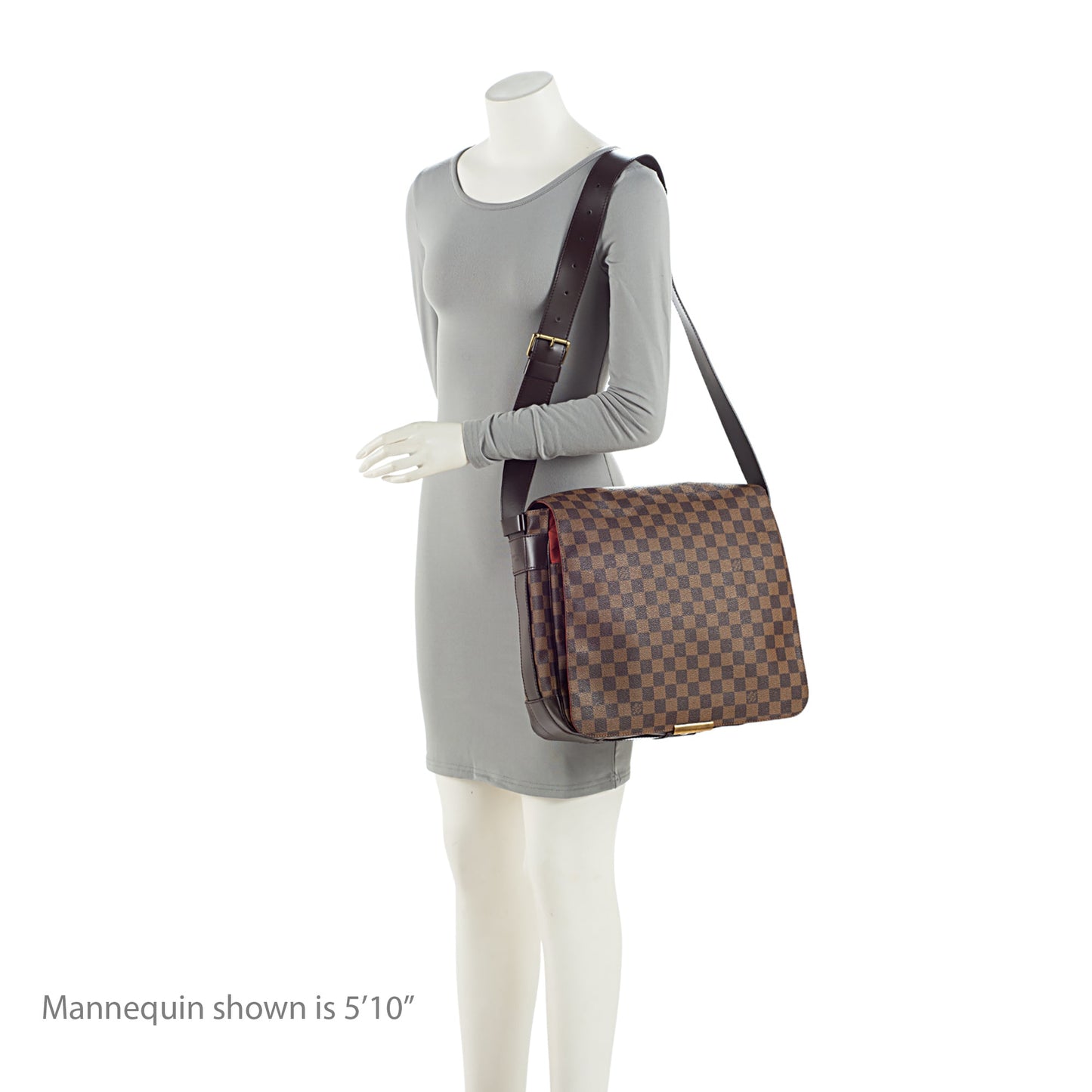 Louis Vuitton Vintage Damier Ebene Bastille Messenger (SHF-u39zmD)