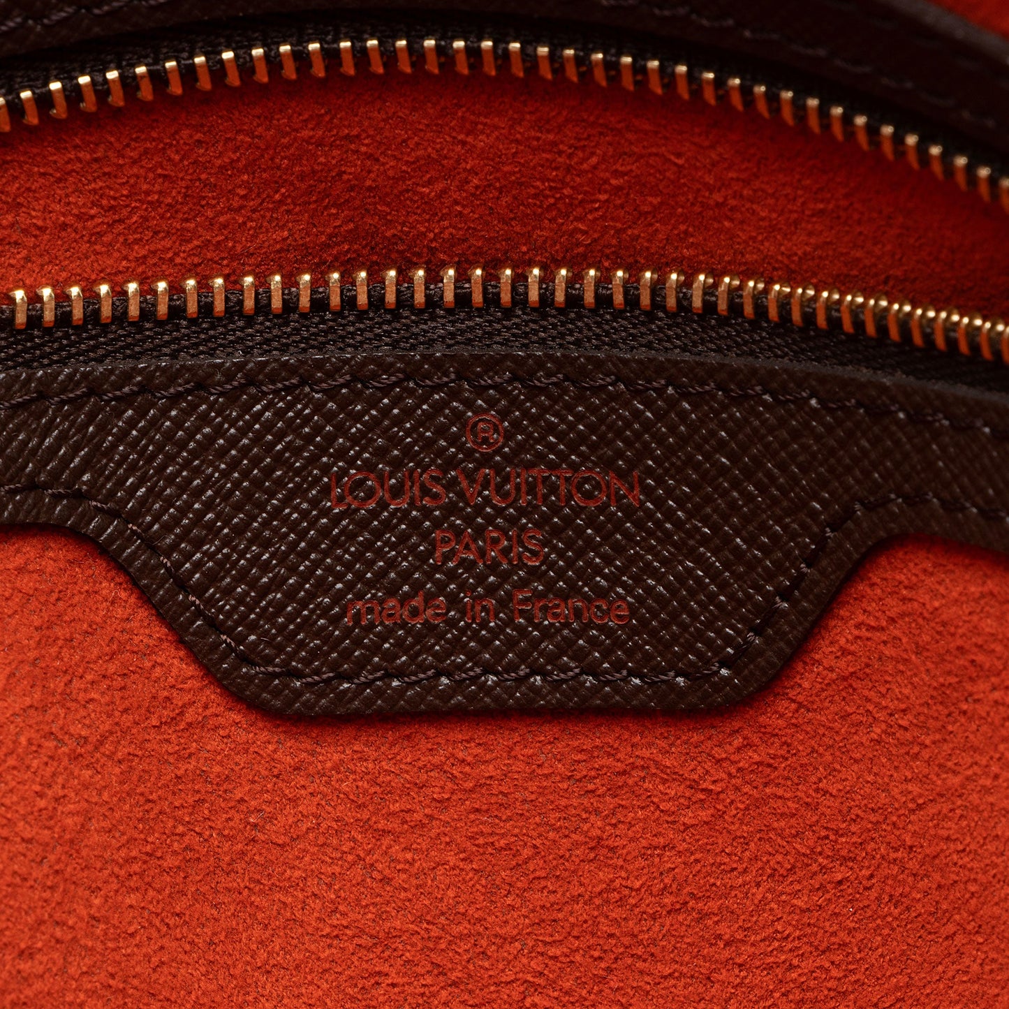 Louis Vuitton Vintage Damier Ebene Brera Satchel (SHF-2VC2tq)