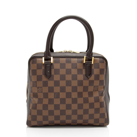 Louis Vuitton Vintage Damier Ebene Brera Satchel (SHF-N0eh6b)