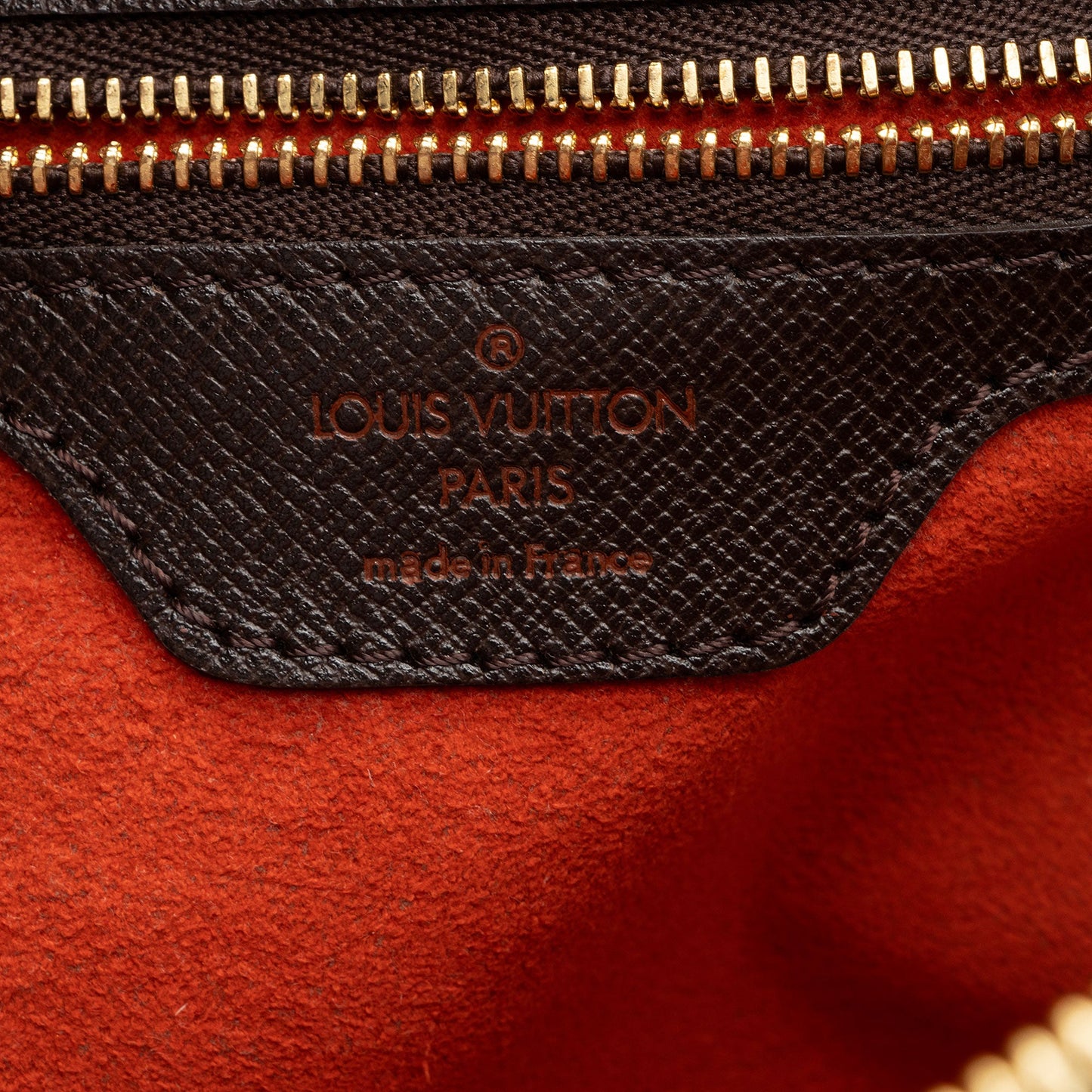 Louis Vuitton Vintage Damier Ebene Brera Satchel (SHF-N0eh6b)