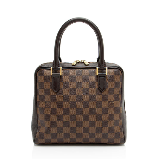 Louis Vuitton Vintage Damier Ebene Brera Satchel