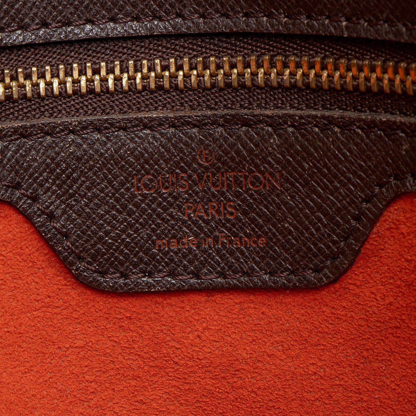 Louis Vuitton Vintage Damier Ebene Brera Satchel