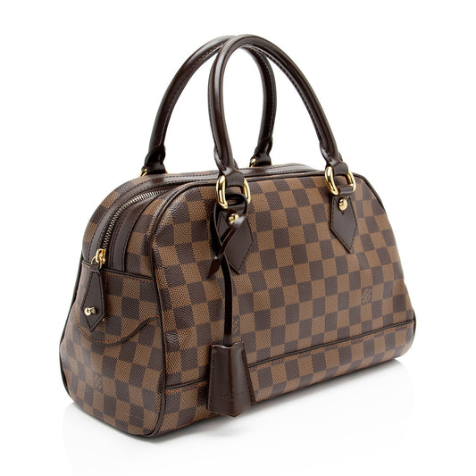 Louis Vuitton Vintage Damier Ebene Duomo Satchel
