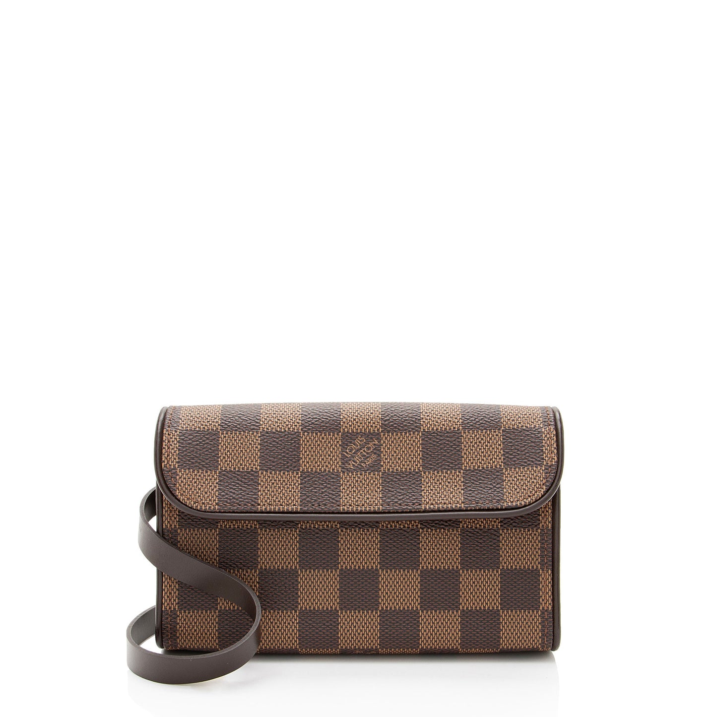 Louis Vuitton Vintage Damier Ebene Florentine Pochette Belt Bag (SHF-blgriX)
