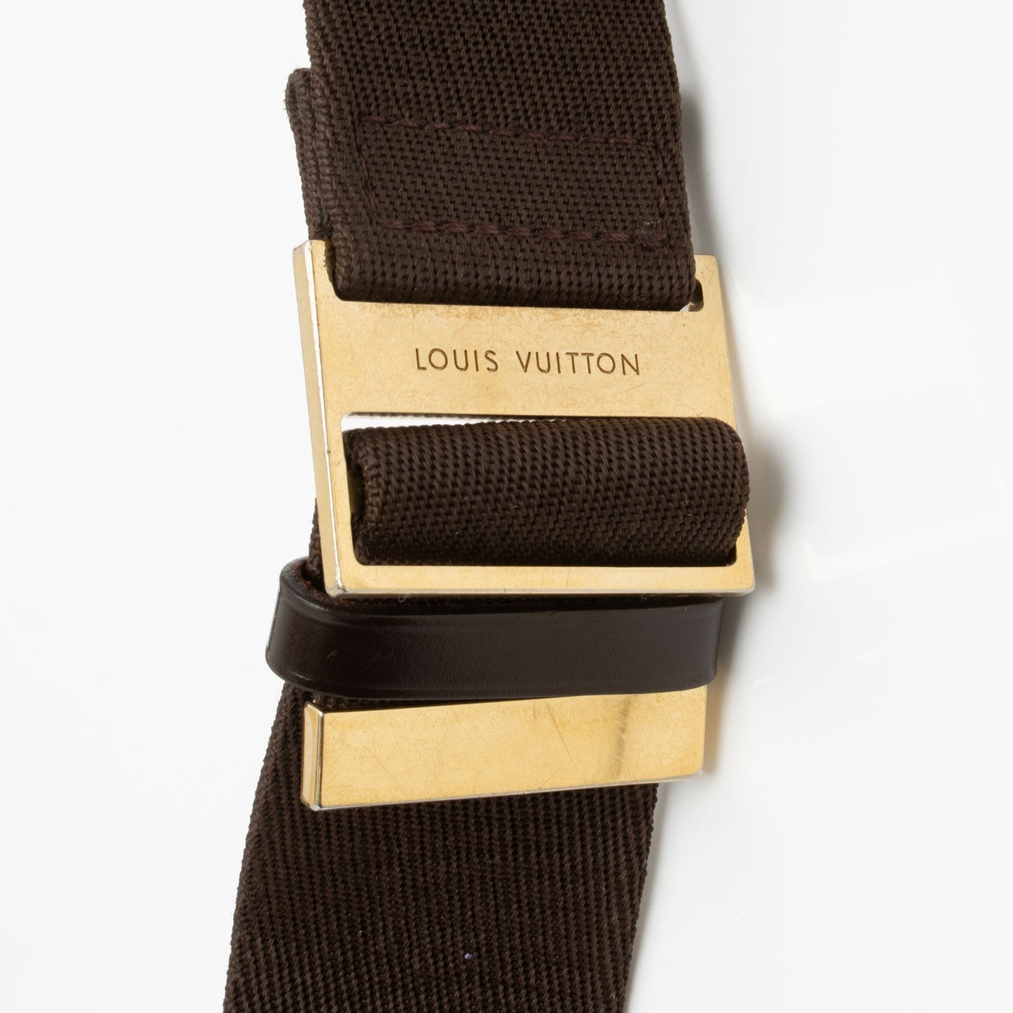 Louis Vuitton Vintage Damier Ebene Geronimos Sling Bag (SHF-7VGaUE)
