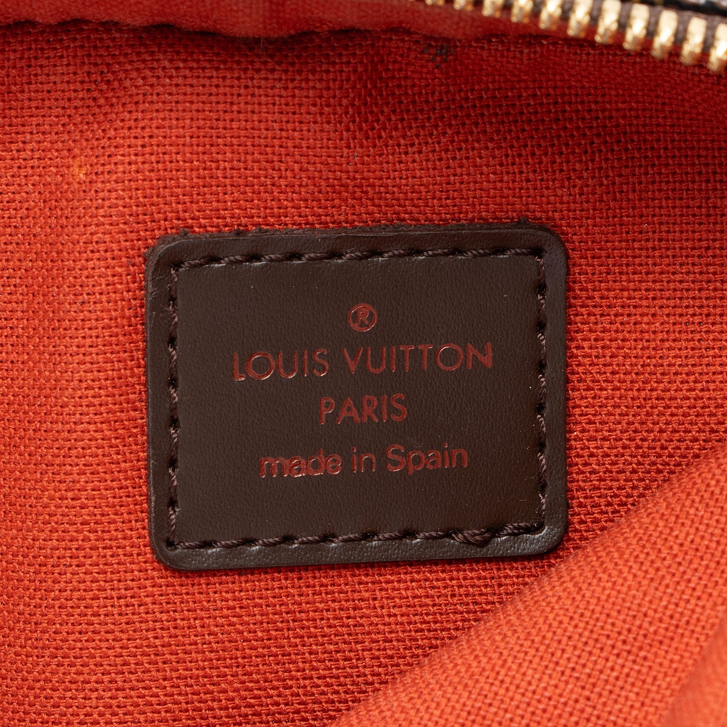 Louis Vuitton Vintage Damier Ebene Geronimos Sling Bag (SHF-Jk548C)