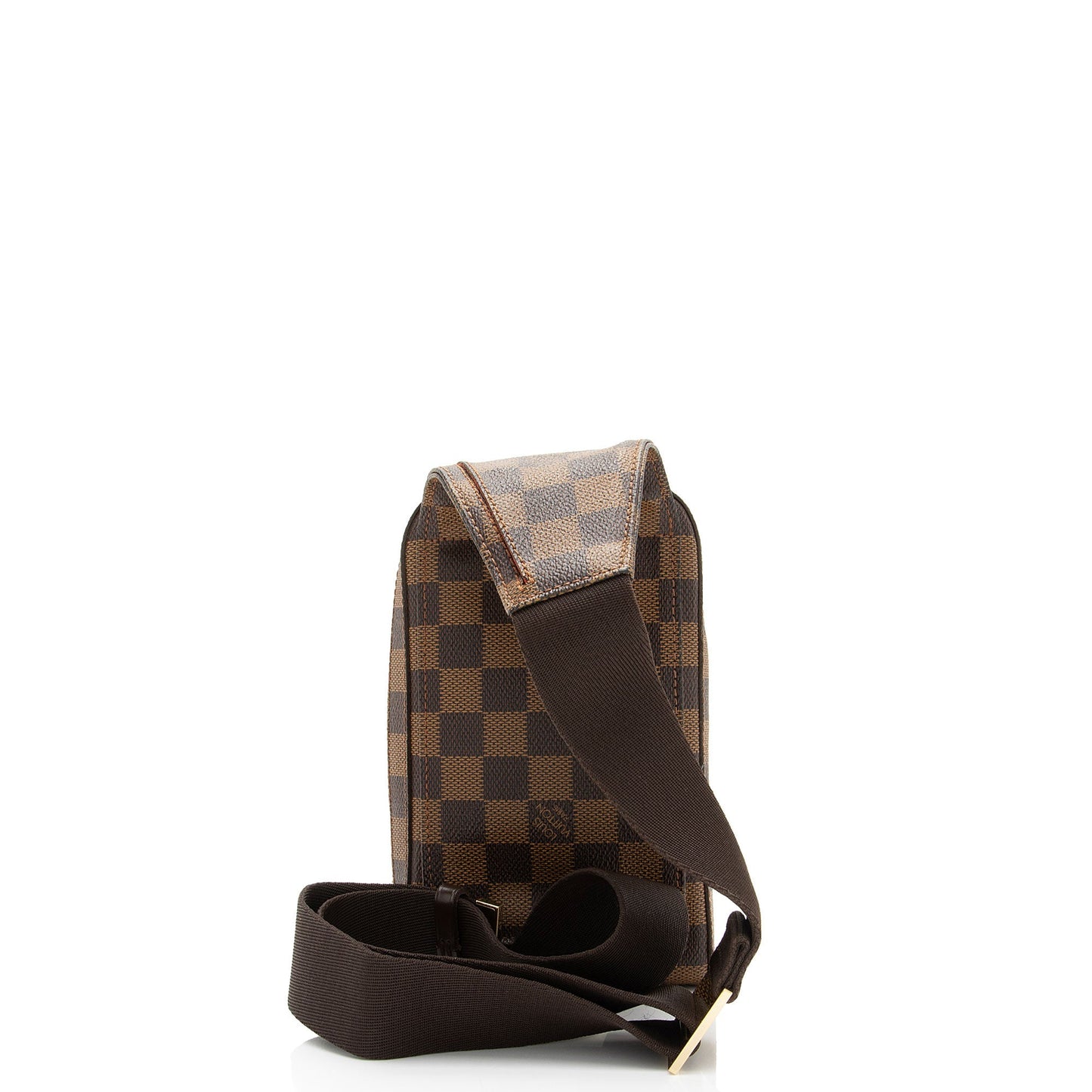 Louis Vuitton Vintage Damier Ebene Geronimos Sling Bag (SHF-IWcx8E)
