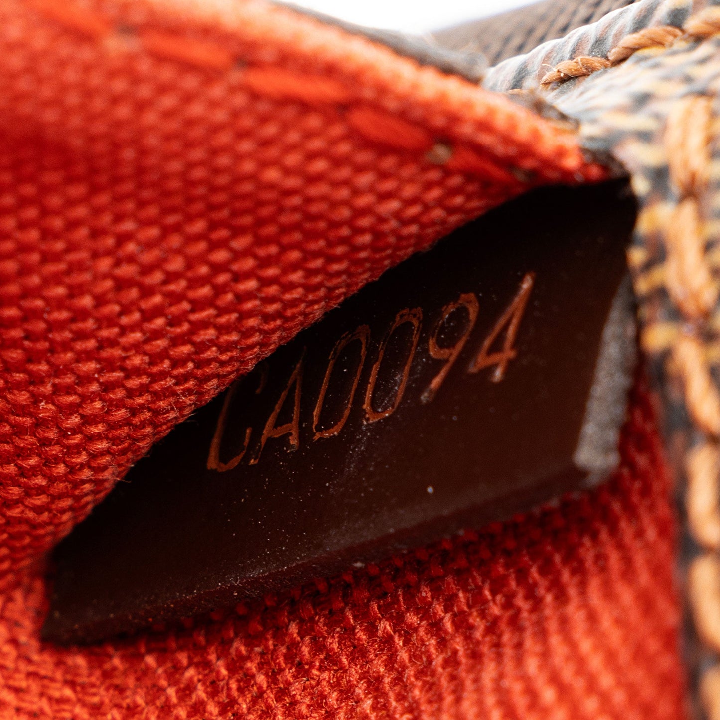 Louis Vuitton Vintage Damier Ebene Geronimos Sling Bag