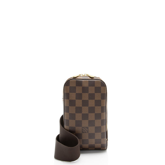 Louis Vuitton Vintage Damier Ebene Geronimos Sling Bag