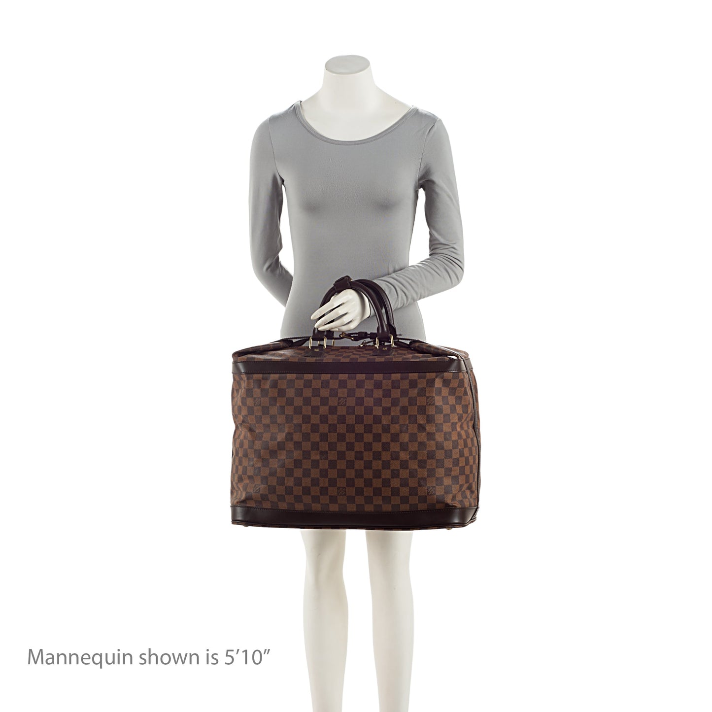 Louis Vuitton Vintage Damier Ebene Grimaud Travel Bag (SHF-QRGkEL)
