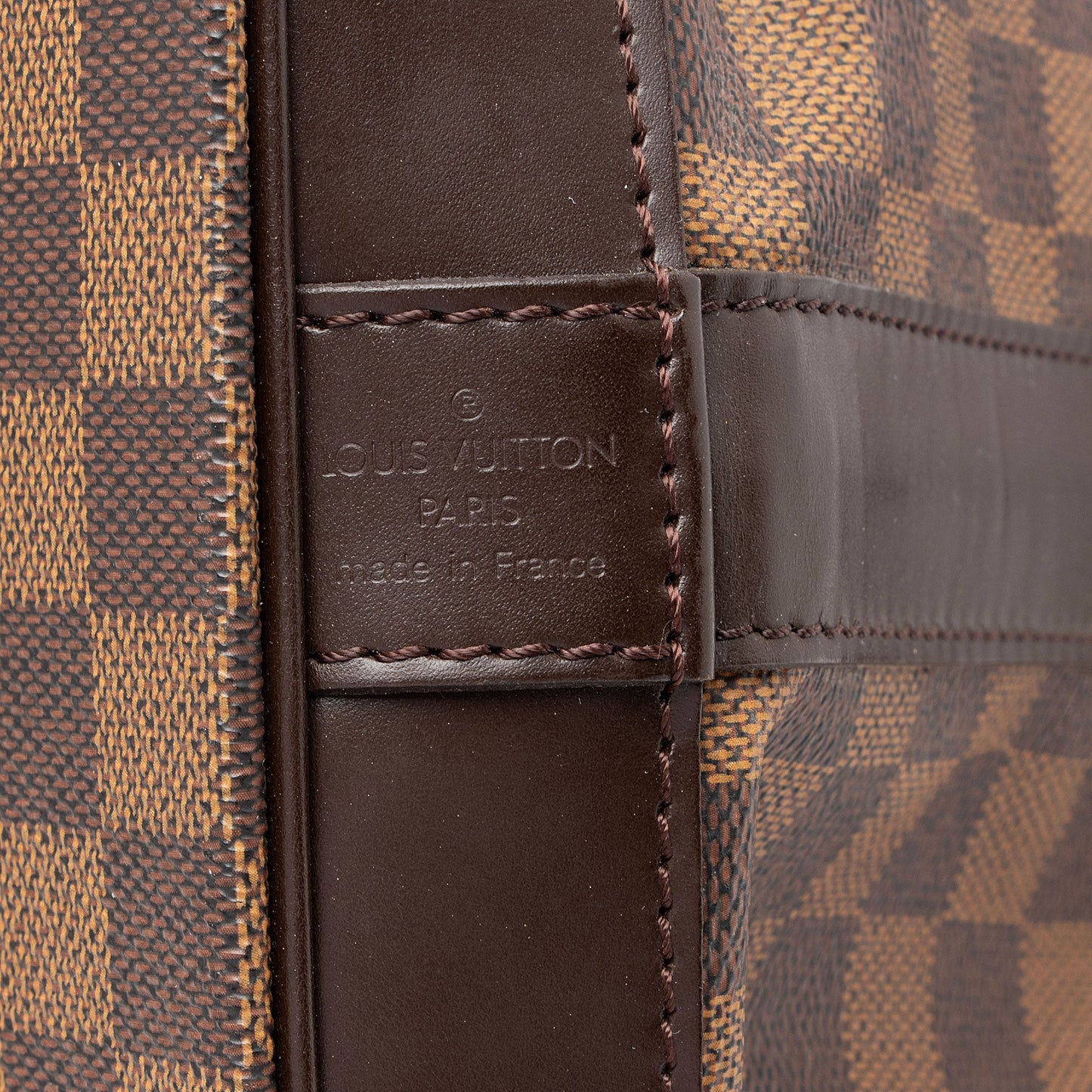 Louis Vuitton Vintage Damier Ebene Grimaud Travel Bag (SHF-va4vLz)