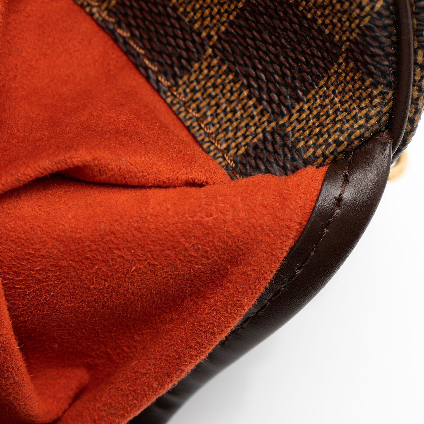 Louis Vuitton Vintage Damier Ebene Ipanema Pochette (SHF-qXMsPl)
