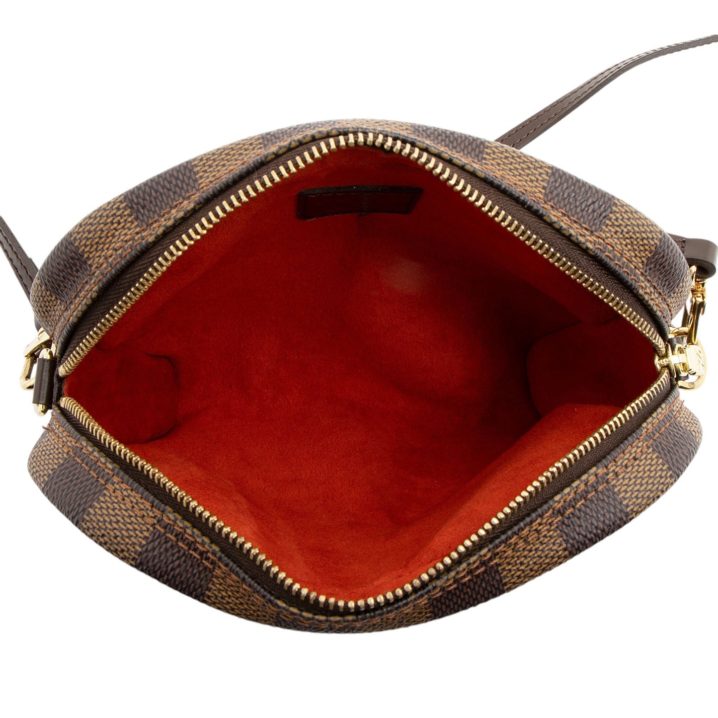 Louis Vuitton Vintage Damier Ebene Ipanema Pochette (SHF-qXMsPl)