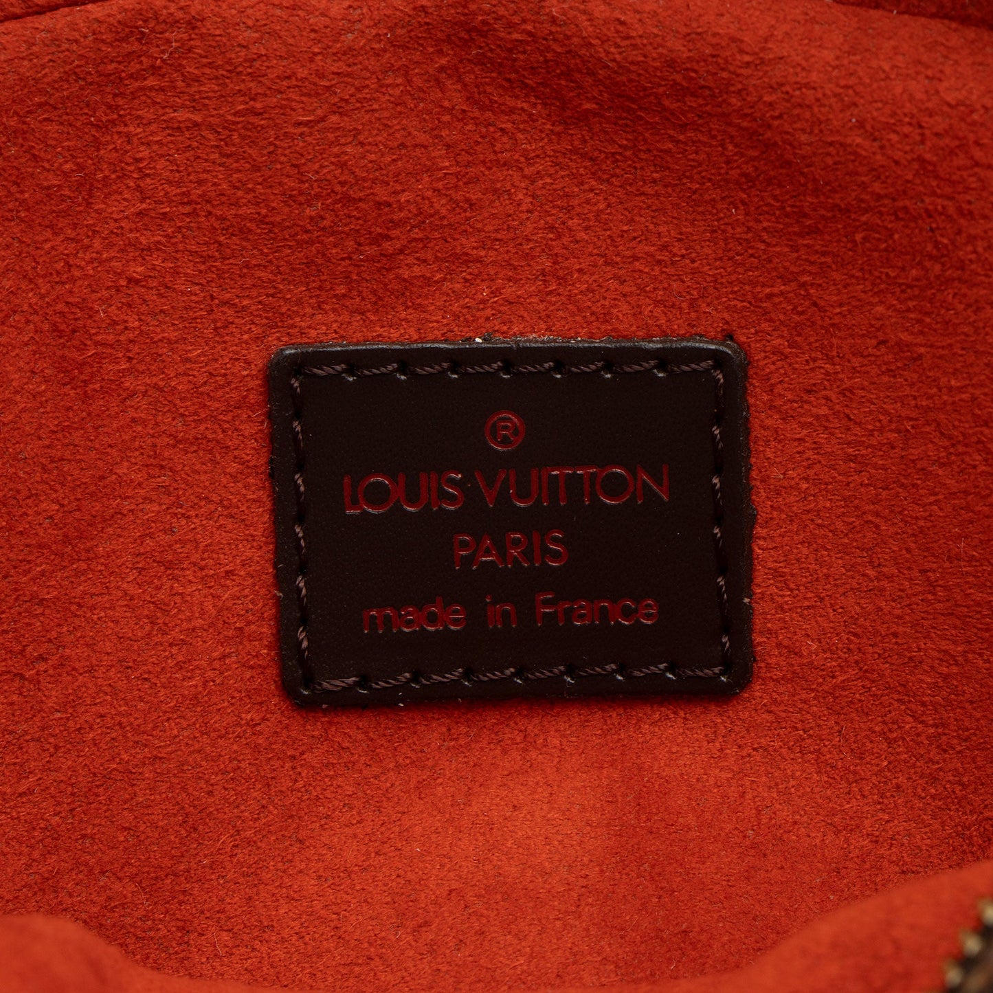 Louis Vuitton Vintage Damier Ebene Ipanema Pochette (SHF-qXMsPl)