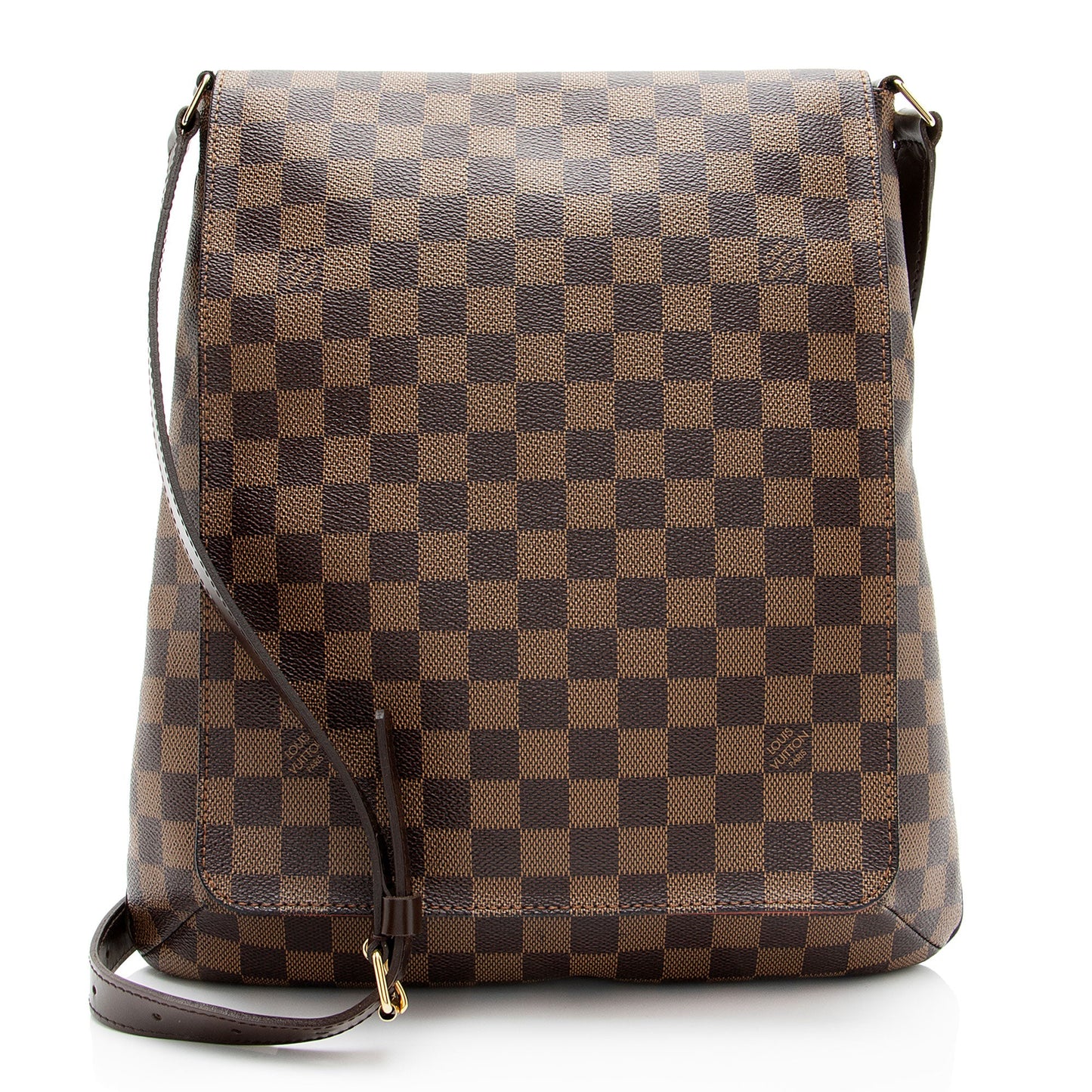 Louis Vuitton Vintage Damier Ebene Musette Salsa GM Shoulder Bag