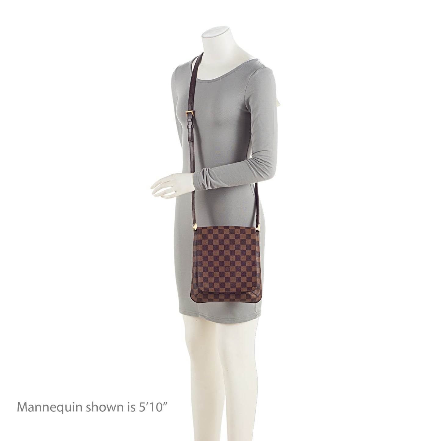 Louis Vuitton Vintage Damier Ebene Musette Salsa Shoulder Bag (SHF-IIsrMl)
