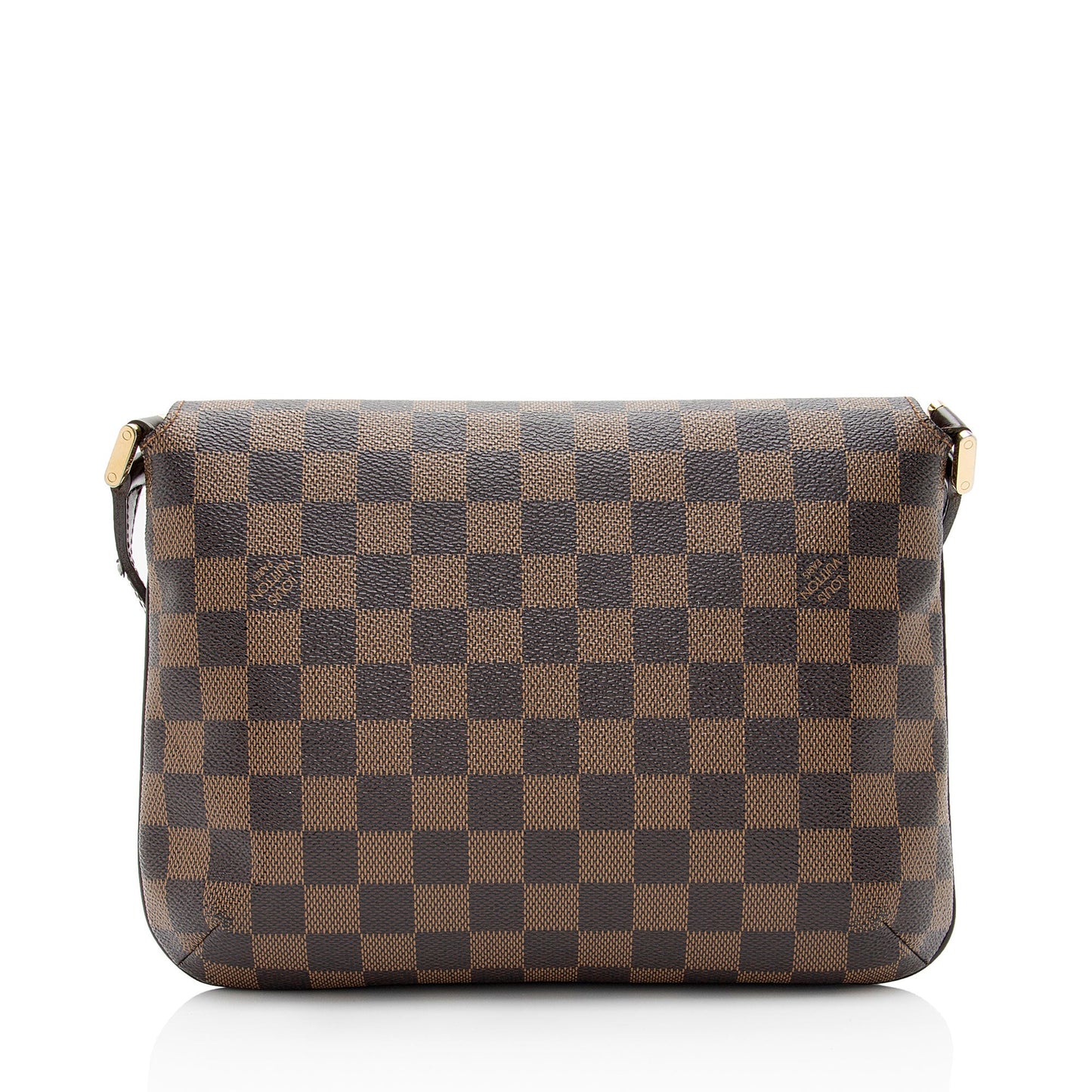Louis Vuitton Vintage Damier Ebene Musette Tango Shoulder Bag (SHF-aHz0eB)