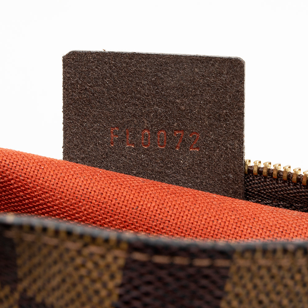 Louis Vuitton Vintage Damier Ebene Navona Pochette (SHF-18961)