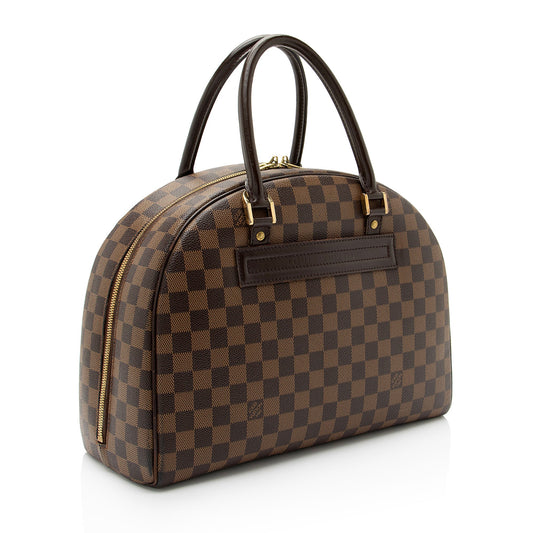 Louis Vuitton Vintage Damier Ebene Nolita MM Satchel (SHF-EdJeCk)