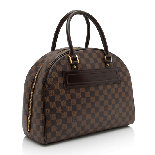 Louis Vuitton Vintage Damier Ebene Nolita MM Satchel (SHF-ASH29H)