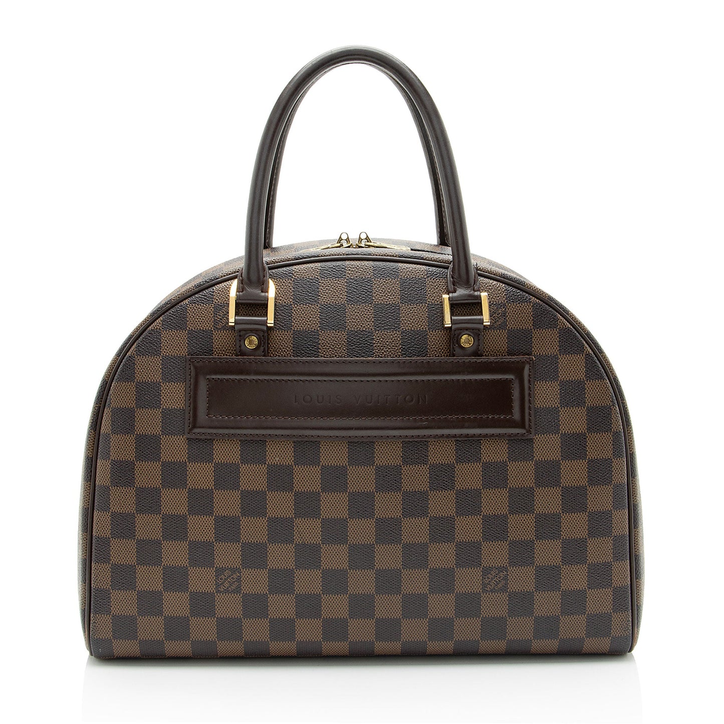 Louis Vuitton Vintage Damier Ebene Nolita MM Satchel (SHF-rUapKA)