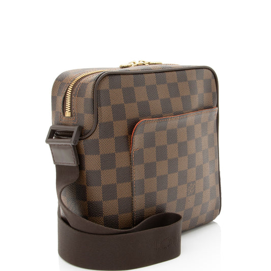 Louis Vuitton Vintage Damier Ebene Olav PM Messenger