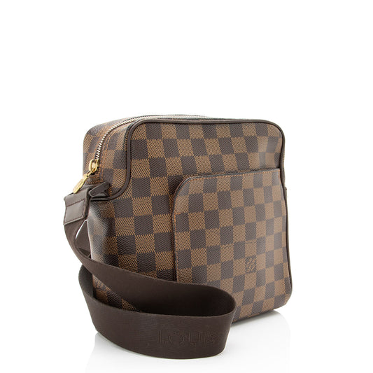 Louis Vuitton Vintage Damier Ebene Olav PM Messenger