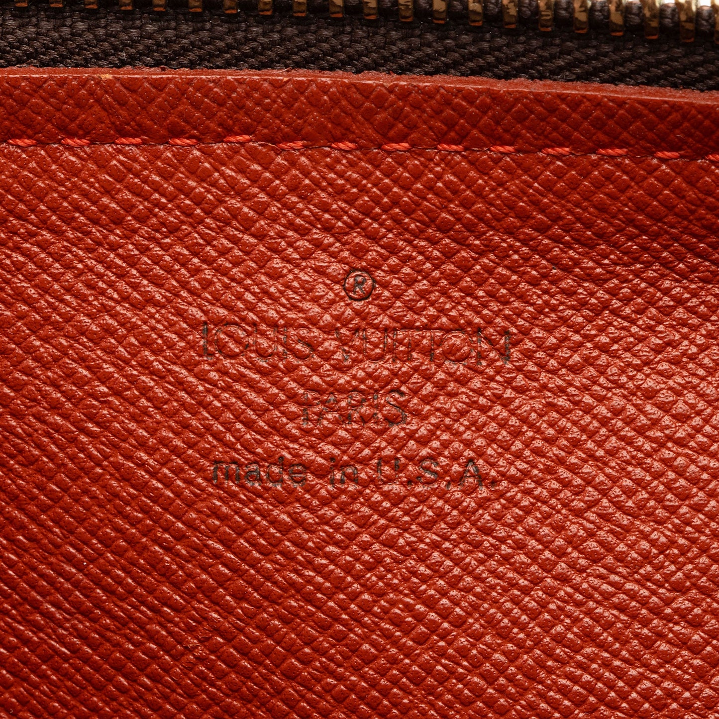 Louis Vuitton Vintage Damier Ebene Papillon 26 Satchel
