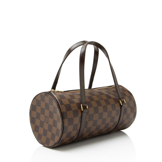 Louis Vuitton Vintage Damier Ebene Papillon 26 Satchel