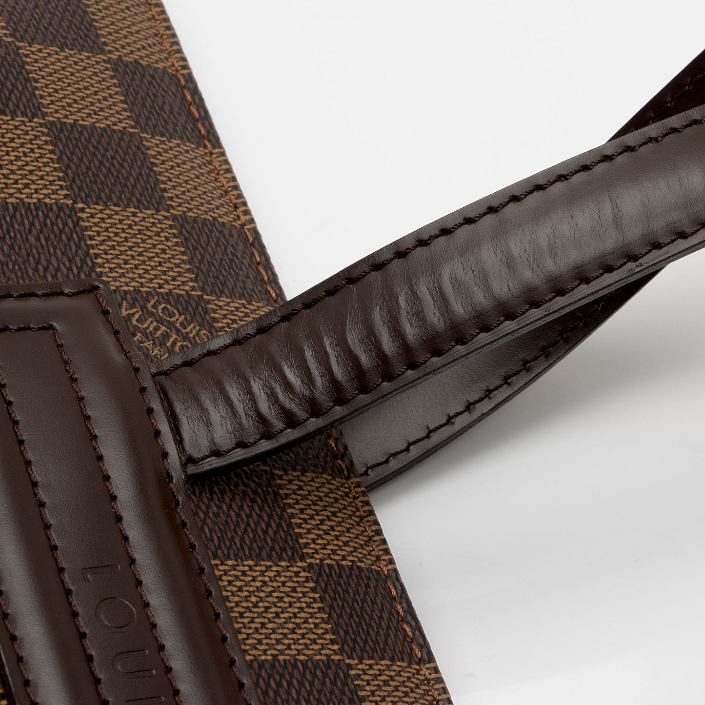 Louis Vuitton Vintage Damier Ebene Parioli PM Tote (SHF-2DWisT)