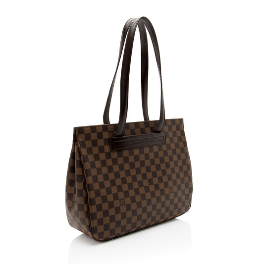 Louis Vuitton Vintage Damier Ebene Parioli PM Tote (SHF-2DWisT)