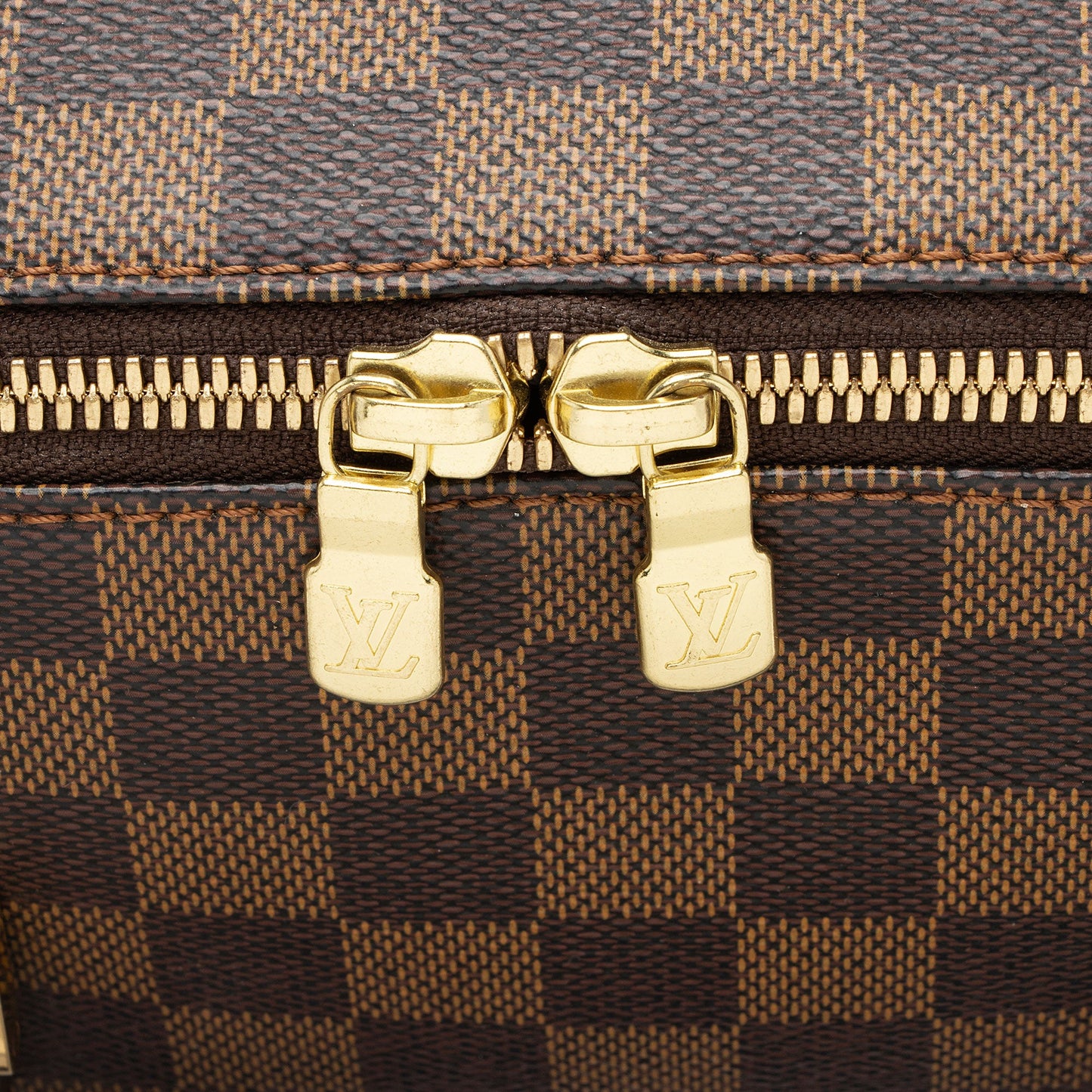 Louis Vuitton Vintage Damier Ebene Ribera MM Satchel (SHF-MVwvIw)