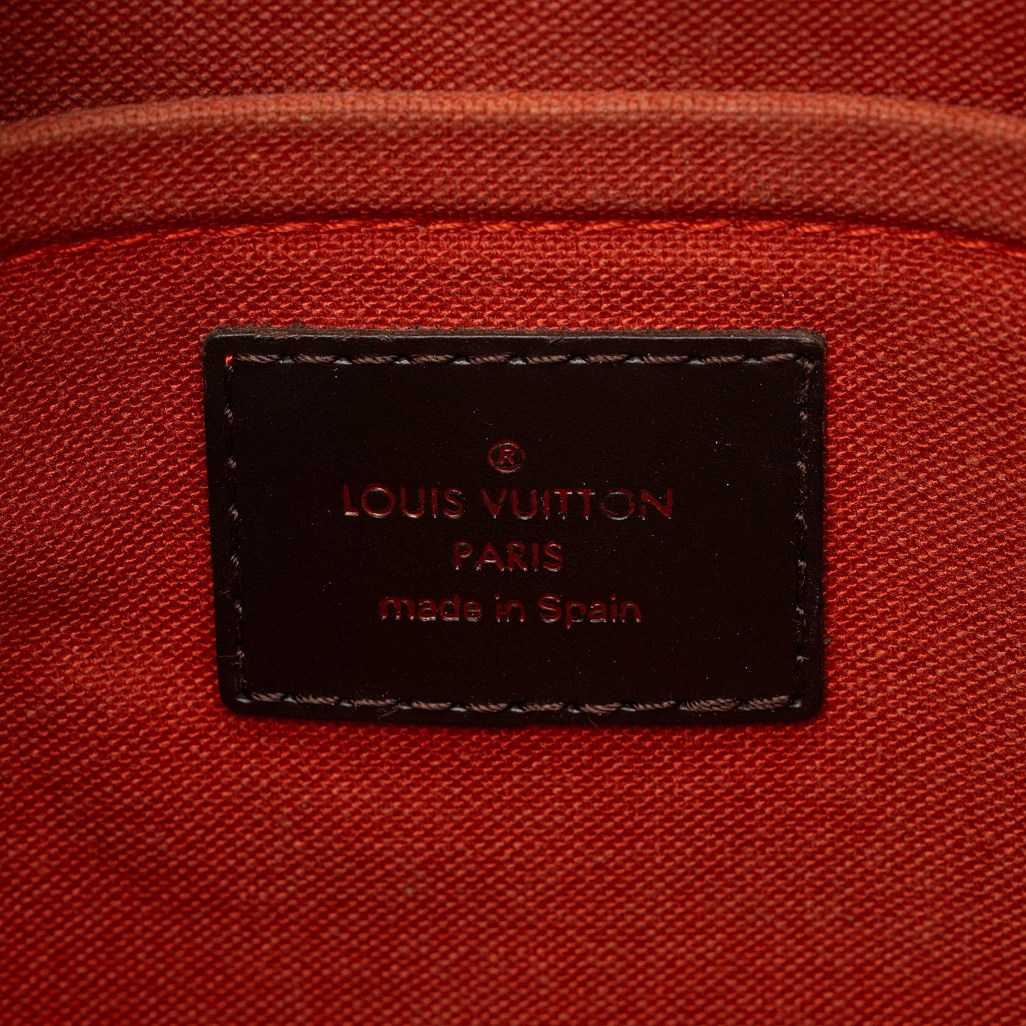 Louis Vuitton Vintage Damier Ebene Ribera MM Satchel